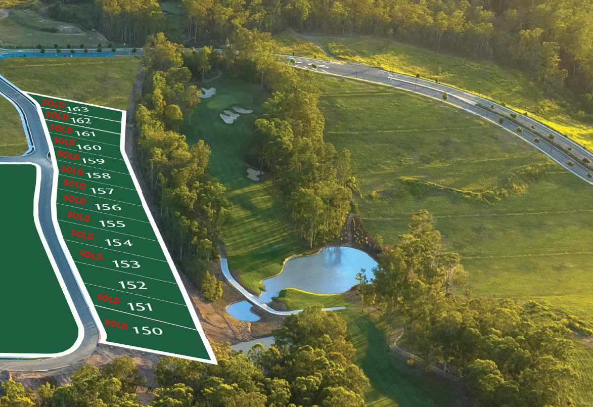 An overhead view of plots